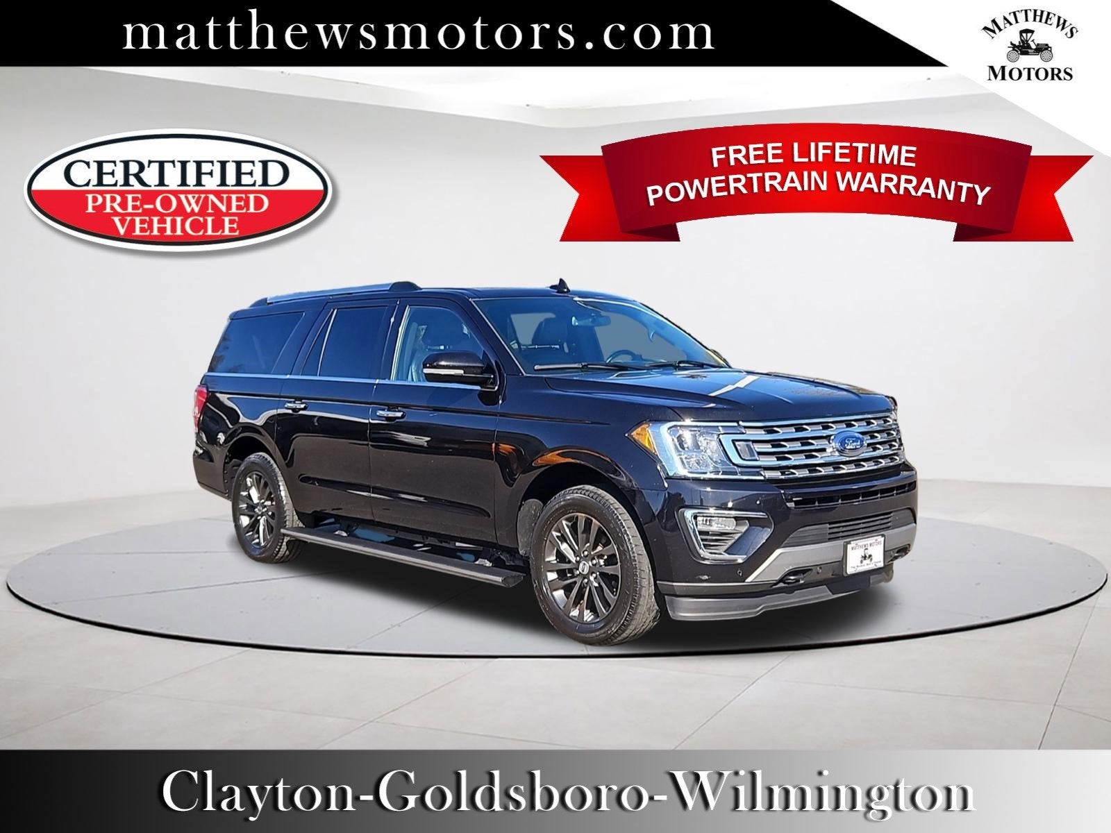 2021 Ford Expedition Max Limited 4WD w/ Nav & Panoramic Sunroof